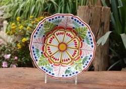 flower-plate-blue-talavera-handcrafts-gto-mexico-art-gallery-tableware-tabledecor-majolica-ii