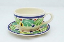 mexican-pottery-ceramic-tableware-cup-and-saucer-majolica-hand-painted-mexico