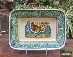 rooster-snach-ceramic-dish-handcrafts-tableware-mexicantable-majolica-talavera-gifts