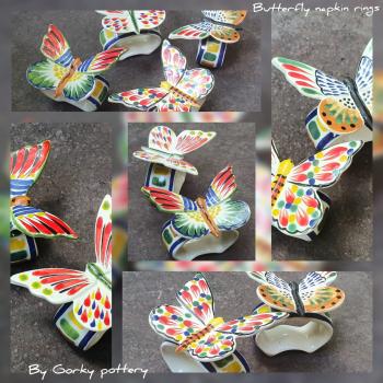 mexican ceramic mexican potttery folk art talavera Gorky Gonzalez Accesories<br>Catalogue