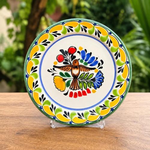 artesanias mexicanas ceramica talavera Majolica pintada en Taller de Gorky Gonzalez Guanajuato Mexico