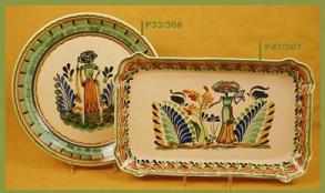 ceramica mexicana pintada a mano majolica talavera libre de plomo .