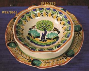 ceramica mexicana pintada a mano majolica talavera libre de plomo .