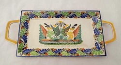 190611-12-mexican-tray-ceramic-table-decor-talavera-majolica-love-bird-motive-made-in-mexico