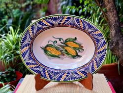 corn-oval-serving-ceramics-platter
