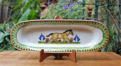 hourseovaltray-ceramics-handmade-handpainted-mexicanpottery-gorkypottery-tradicional-decoration-kitchen-tabletop-tablesettings-tebalesetup-eatdifferent-cookingwithstyle-mexicantable