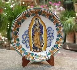 lady-of-guadalupe-ceramic-plate-handcrafts-talavera-majolica-mexico_religion_church_tradition_virgin_virgendeguadalupe_mexicanculture