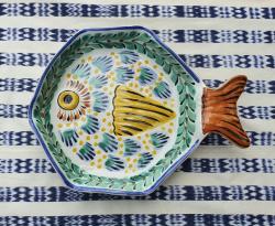 mexican-ceramic-fish-snack-plate-tableware-tabledecor-handcrafts-mexico-folk-art