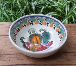 mexican-ceramics-cereal-bowl-handmade-guanajuato-mexico-chiles-pepper-design-decor-gifts