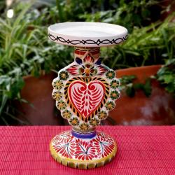 mexican-ceramics-flower-heart-colors-decor-mayolica-art-from-mexico-gifts