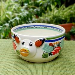 mexican-ceramics-piggy-bowl-saucer-art-handmade-crafted-gift-present