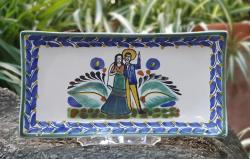 mexican-ceramics-rectangular-plate-wedding-pattern-gifts-present