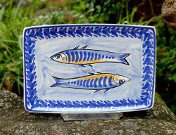 mexican-ceramics-sardines-pattern-medium-rectangular-plate-mayolica-from-mexico-sea-beach-blue