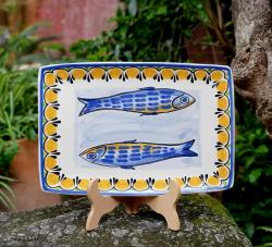 mexican-ceramics-sardines-pattern-medium-rectangular-plate-mayolica-from-mexico-sea-beach-gift-3