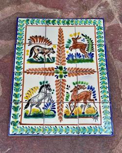 mexican-decorations-crafts-wall-tiles-mural-cowboy-ranch-farm-gifts-home-decor-2