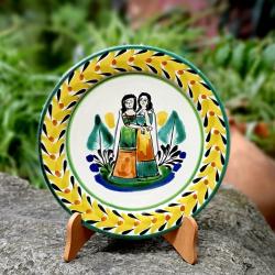 mexican-plate-wedding-gift-present-handmade-customize-bride-grom-couple-two-girls