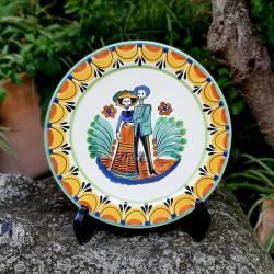 mexican-plates-catrina-wedding-halloween-skeletons-couple-gift-sanmiguel