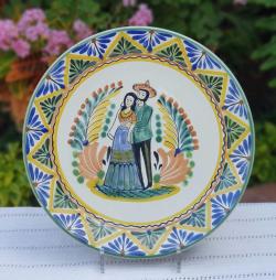 mexican-plates-wedding-motive-forgift-tableware-art-ceramic-hand-made-mexico