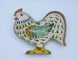 rooster-snack-gift-mexican-ceramics-table-farm-ranch-chickens