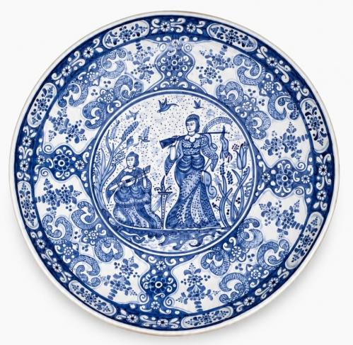 artesanias mexicanas ceramica talavera Majolica pintada en Taller de Gorky Gonzalez Guanajuato Mexico