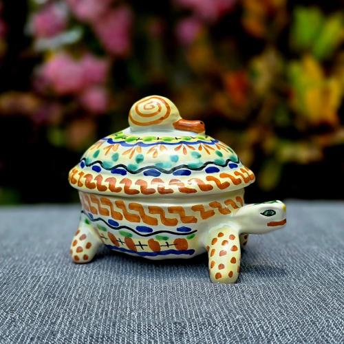 mexican-ceramics-happy-turtle-mayolica-decor-gifts-art-crafts