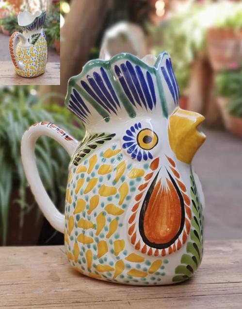 roosterpitcher-jarradeagua-waterjar-gallo-handmade-hand-painted-mexican-pottery-gorkygonzalez-gorkypottery-kitchen-cooking