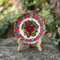 handcrafts-bread-plate-christmas-poinsettia-handmade-mexico-foodsafe