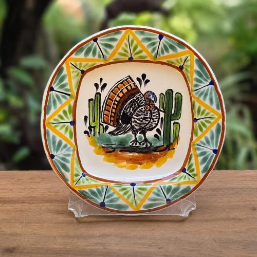 artesanias mexicanas ceramica talavera Majolica pintada en Taller de Gorky Gonzalez Guanajuato Mexico
